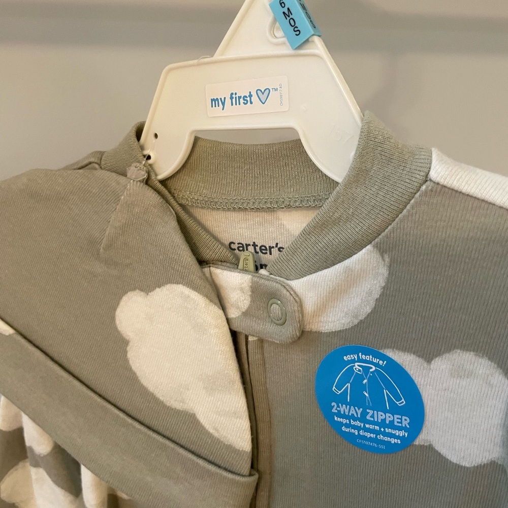 Carters 6mo with hat NTW.
